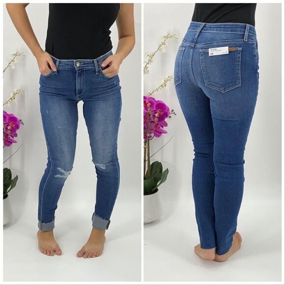 Denim NWT THE ICON mid rise skinny Ankle - Picture 5 of 6